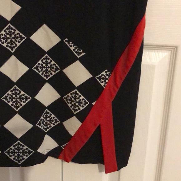 1960s VINTAGE checkered DRESS - Picture 2 of 4